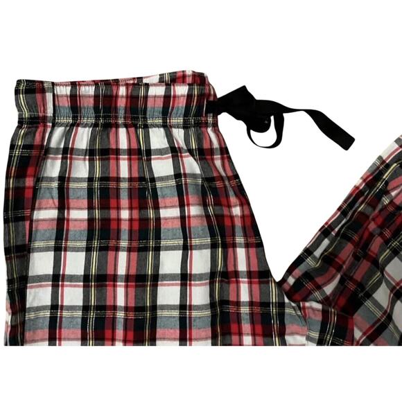 Victoria’s Secret PJ Pajama Pants Size Small Plaid Sleep Lounge Holiday EUC - Picture 2 of 6